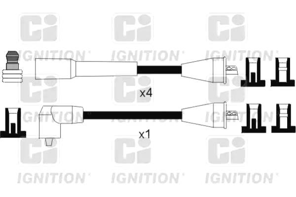Комплект проводов зажигания арт: QUINTON HAZELL XC778