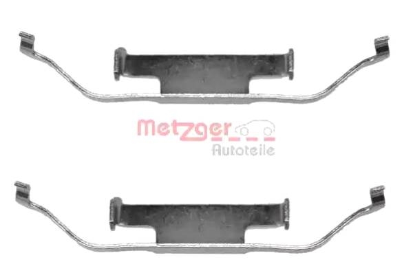 Комплектующие, колодки дискового тормоза арт: METZGER 109-1097