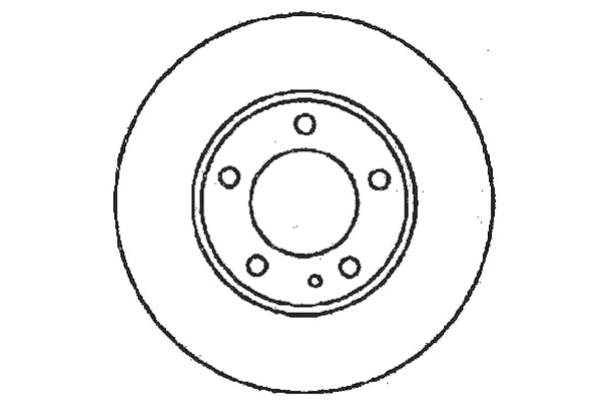 Тормозной диск арт: JURID 561550J