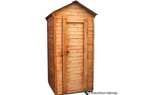 Дачный туалет деревянный 1х1,2