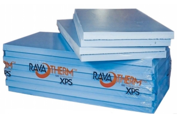 Экструдированный пенополистирол Ravaplex ХPS  - 35  (прямая кромка)  (300 кПа) 20 мм