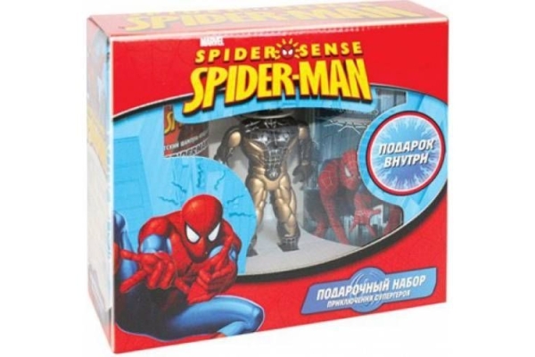Spider-man Набор (шампунь+гель+игрушка) 69516