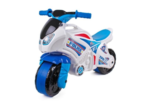 Мотоцикл-каталка Технок синий/белый арт.5125