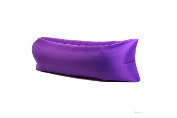Надувной диван SPRING летающий 260*75*50 см (фиолетовый)