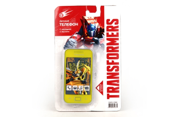 Телефон GT8661 сотовый Transformers, в блистере 21,9*13,6см HASBRO