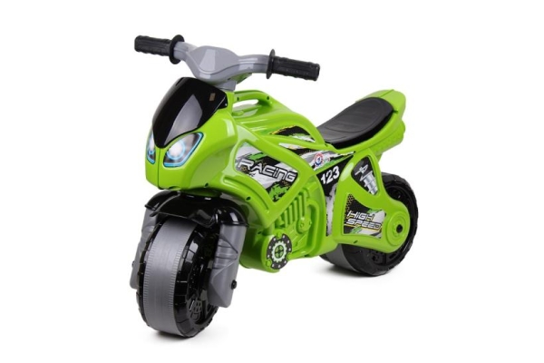 Мотоцикл-каталка Технок зеленый арт.5859