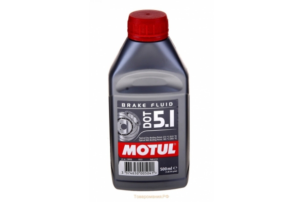  Жидкость тормозная Motul DOT 5.1 BF (0,5 л)