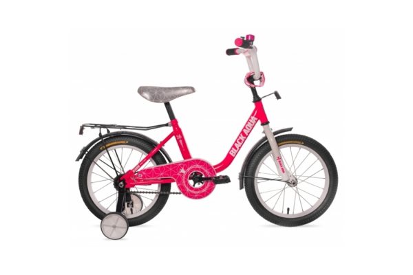 Велосипед 2-х 14" Black Aqua 1403 розовый неон DK-1403