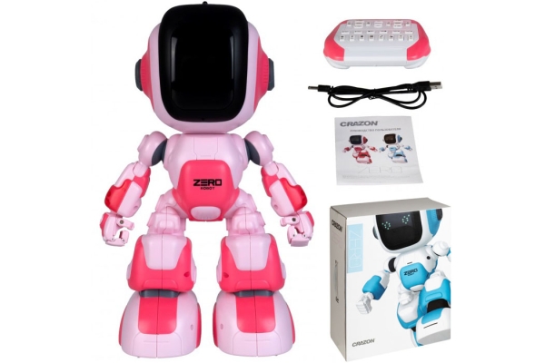 Робот Д/у Интерактивный розовый ZG-R8008