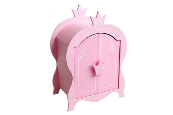 Шкаф для кукол Shining Crown розовое облако