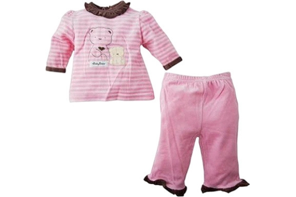 Кофточка и штанишки (розовые), 6-9 месяцев Bon Bebe