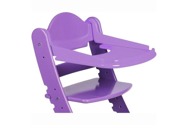 Столик для кормления для растущего стула Два кота Фиолетовый