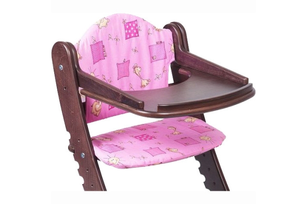 Подушки для растущего стула Два кота Розовый