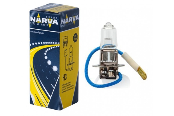 Лампа галоген 12V Н3 55W NARVA (1шт) 