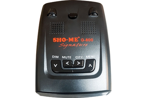 Антирадар Sho-me G-800 STR, сигнатурное обнаружение сигналов, GPS- сопровождением (Гарантия 1год)
