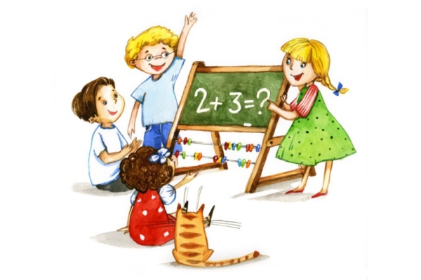 Математика для дошкольников 6 лет