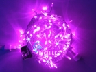 Светодиодная гирлянда 220В, фиолетовая