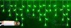 Светодиодная бахрома LED, статичная, зеленая
