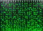 Светодиодный занавес LED, зеленый