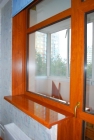 Деревянный балконный блок (лиственница)