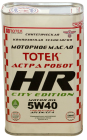 Моторное масло ТОТЕК HR-CE City Edition SAE 5W40 для 4х тактных лодочных моторов 