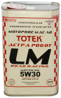 Моторное масло ТОТЕК LM-Road Racing SAE 5W30 для 4х тактных лодочных моторов