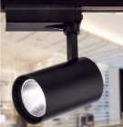 Трековый светодиодный светильник Spotlight трехконтактный черный