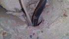 Пробивка отверстий в плитах перекрытий для прокладки проводов в пустотах