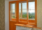 Отрегулировать балконную деревянную дверь