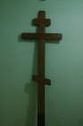 Крест дубовый простой