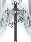 Кованый крест надгробный ККНК-4
