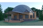 Строительство купольного дома с черновой отделкой