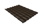 Металлочерепица классик 0,5 Rooftop Matte RR 32 темно-коричневый