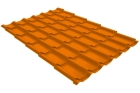 Металлочерепица классик 0,45 PE RAL 2004 оранжевый