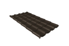 Металлочерепица камея 0,5 Rooftop Matte RAL 8017 шоколад
