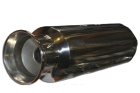 Глушитель универсальный 140х140х430мм, D=60 (нерж. сталь)