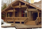 Проект деревянного дома из клееного бруса