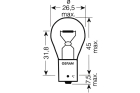 Лампа накаливания, фонарь указателя поворота арт: OSRAM 7507-02B
