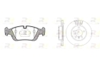 Комплект тормозов, дисковый тормозной механизм арт: REMSA 8384.01