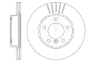 Тормозной диск арт: REMSA 6324.10