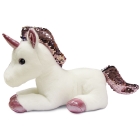 Мягкая игрушка Aurora Единорог розовый с пайетками 30 см