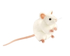 Hansa Белая мышь 16 см арт 5323