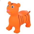 SPRING Прыгуны-животные, ТИГРЕНОК, PVC, с насосом, 60*30*50см, Оранжевый