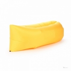 Надувной диван SPRING летающий 260*75*50 см (желтый)