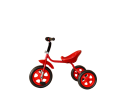 Велосипед трехколесный Galaxy Лучик Малют 4, с ручкой, колеса из ЭВА (красный)