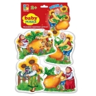 Vladi-Toys 1106-34 Мягкие пазлы&quot; Baby puzzle Сказки&quot; Репка