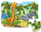 Vladi-Toys 3205-11 Пазлы на магните &quot;Жираф и носорог&quot;