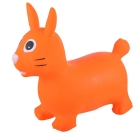 SPRING Прыгуны-животные, ЗАЙКА, PVC, с насосом, 62*30*50см, оранжевый