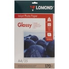 Фотобумага А4 для стр. принтеров Lomond, 170г/м2 (25л) гл.одн., тип покрытия Cast Coated