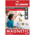 Бумага А4 с магнитным слоем Lomond Magnetic, 660г/м2 (2л) для струйной печати, глянцевая односторонняя